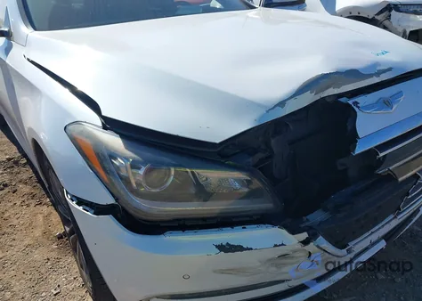 2016 Hyundai Genesis 3.8 из США, поврежденный, VIN KMHGN4JE3GU107284